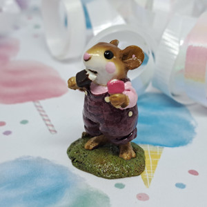 Wee Forest Folk Miniatures M-261 - Double Delight (Plum)