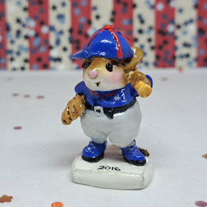 Wee Forest Folk Limited Edition MS-15cc - Batter-up! (Chicago Cubs) 