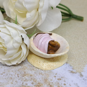 Wee Forest Folk Miniatures M-289a - Wee Sea Baby (Pink) 