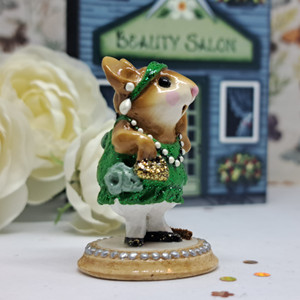 Wee Forest Folk M-171 - Zelda (Green Glitter) 