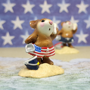 Wee Forest Folk Special M-179 - Sea Sounds (American Flag)