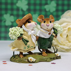 Wee Forest Folk Limited Edition LTD-08 - Strolling Through the Seasons in Spring (St. Patrick's Day)