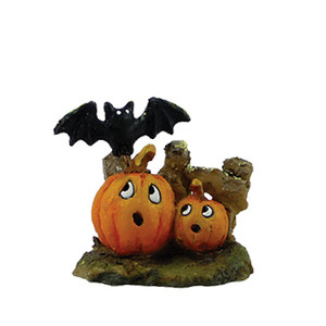 Wee Forest Folk Miniatures A-6 - Spooked Pumpkins 