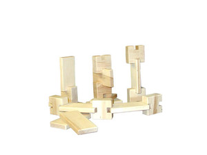 Beka Wooden Blocks - 18 Piece Little Builder Set Beka Wooden Blocks - 18 Piece Little Builder Set