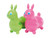 Gymnic Raffy the Rabbit - Lime Green and Pink