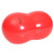 Gymnic Physio Roll Double Ball, 16" Red (8801)