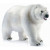 Hansa Polar Bear, Life Size Walking 53''L (3639)