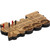 Wooden Train Engine Cribbage Board by Maple Landmark 50525