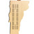 Wooden Vermont Cribbage Board by Maple Landmark 50550