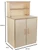 Classic Wooden Play Kitchen Deluxe Hutch