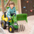 John Deere Front Loader Pedal Tractor with Backhoe