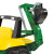 John Deere Front Loader Pedal Tractor with Backhoe - Fully functional backhoe digger with stabilizer foot and safety latch.