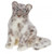 Hansa Snow Leopard Cub, Sitting 17''L (4355)