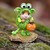 Wee Forest Folk Miniatures M-590g - L'il Monster (Green)