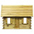 Lakeside Retreat Log Cabin Dollhouse Kit by Real Good Toys (CK505)