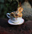 Wee Forest Folk Miniatures B-28 - Cuppa Cottontail