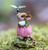 Wee Forest Folk Miniatures M-643 - Pretty Perch in Pink