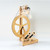 Louet S10 Concept 5-Spoke Irish Tension Single Treadle Spinning Wheel with Sliding Flyer Guides SP0121
