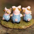 Wee Forest Folk Miniatures M-344d - Little Piggies Three