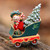 Wee Forest Folk Miniatures M-744a - Elf Sleigh Ride