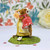 Wee Forest Folk Miniatures M-229b - Her Big Hug (Yellow) 
