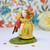 Wee Forest Folk Miniatures M-229b - Her Big Hug (Yellow) 