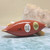 Wee Forest Folk Miniatures MS-11 - Two in a Canoe (Rust) 