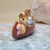 Wee Forest Folk Miniatures MS-11 - Two in a Canoe (Rust) 