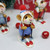 Wee Forest Folk Miniatures MS-09 - Skier Mouse (USA, Red Pom Pom) 