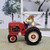 Wee Forest Folk Miniatures M-133 - Field Mouse on Red Tractor