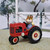 Wee Forest Folk Miniatures M-133 - Field Mouse on Red Tractor