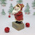 Wee Forest Folk Miniatures M-164 - Father Chris-Mouse (Red) 