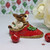 Wee Forest Folk Miniatures M-166 - Chris-Mouse Slipper (Red) 