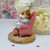 Wee Forest Folk Miniatures M-125 - Quilting Bea (Rose)
