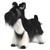 Hansa 5768 Miniature Schnauzer, Black 18"L 