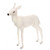 Hansa White Reindeer Baby, 29'' (5925)