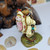 Wee Forest Folk Miniatures M-107b - Running Doe & Little Dear (Pink) 