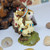 Wee Forest Folk Miniatures M-107b - Running Doe & Little Dear (Pink) 