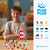 Plus Plus Open Play Building Set, 600 Basic Color Pieces