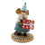 Wee Forest Folk Miniatures M-223 - Party Boy (Teal on Rug Base)