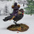 Wee Forest Folk Miniatures M-378 - The Raven Red-Eye (Black)