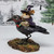 Wee Forest Folk Miniatures M-378 - The Raven Red-Eye (Black)