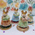 Wee Forest Folk Miniatures M-594 - A Cosy Tea Complete Set of 4