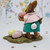 Wee Forest Folk Miniatures B-14 - Busy Bunny (Pink) 