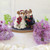 Wee Forest Folk Miniatures M-200 - The Wedding Pair in White and Black with Red Flowers