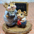 Wee Forest Folk Miniatures M-073 - Miss Teach & Pupil (Blue) 