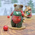 Wee Forest Folk Miniatures BB-10 - Nightie Bear (Christmas)