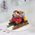 Wee Forest Folk Miniatures M-085 - Little Sledders (Red/Yellow) 