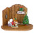 Wee Forest Folk Miniatures - Christmas Barn Door Backdrop (NM-4a) and Christmas Nibble Mouse (NM-1a) Sold Separately
