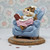 Wee Forest Folk Miniatures M-066 - The Babysitter (Blue)
